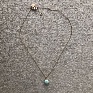 Teal Gem Layering Necklace